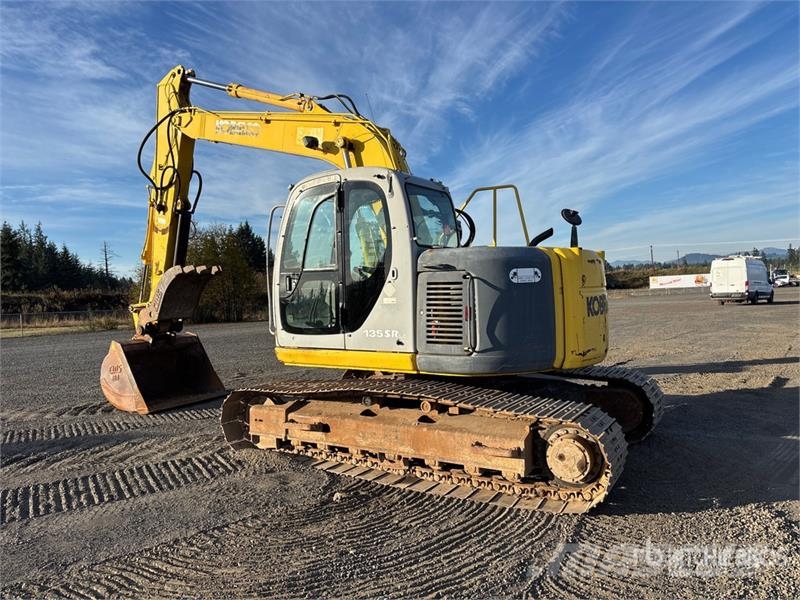 Kobelco SK135SR-LC Tracked Excavator Kāpurķēžu ekskavatori
