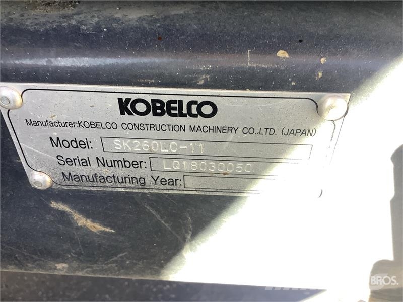 Kobelco SK260LC-11 Roadbuilder Tracked Excavator Crawler excavators