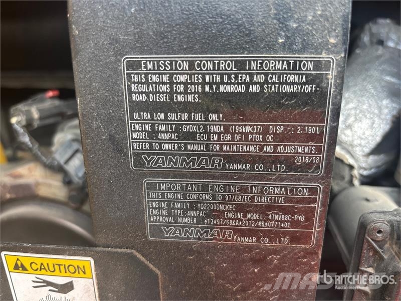 Kobelco SK45SRX-6E Mini Excavator Mini bageri < 7t