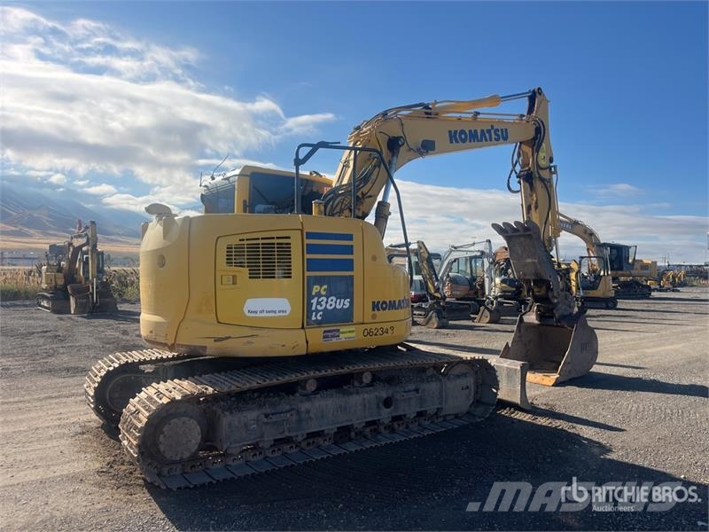 Komatsu PC138USLC-10 Tracked Excavator Paletli ekskavatörler