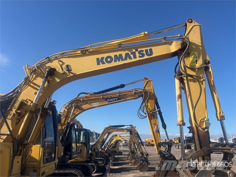 Komatsu PC138USLC-10 Tracked Excavator Paletli ekskavatörler