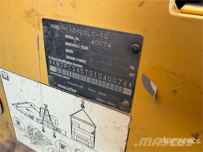 Komatsu PC138USLC-10 Tracked Excavator Raupenbagger
