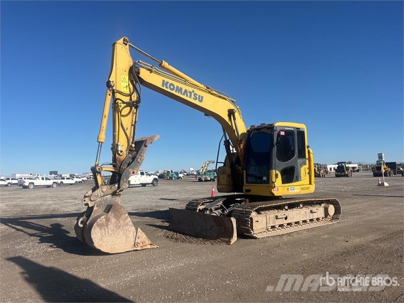 Komatsu PC138USLC-10 Tracked Excavator Paletli ekskavatörler