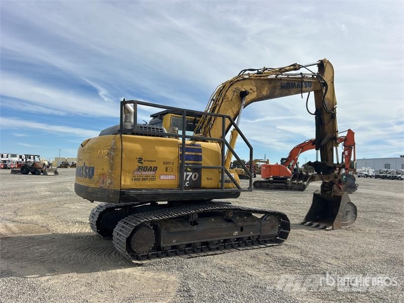 Komatsu PC170LC-10 Tracked Excavator Crawler excavators