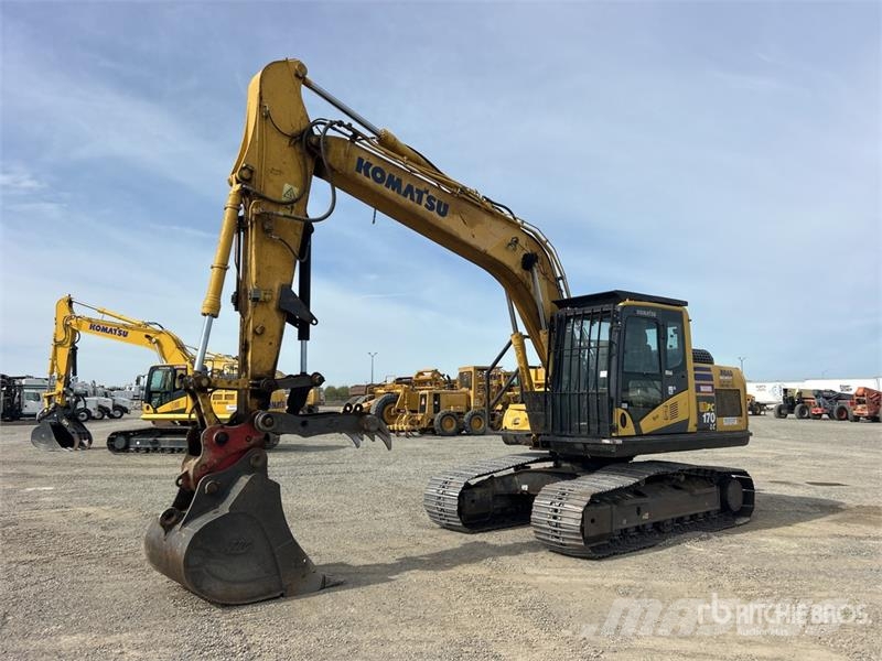 Komatsu PC170LC-10 Tracked Excavator Crawler excavators