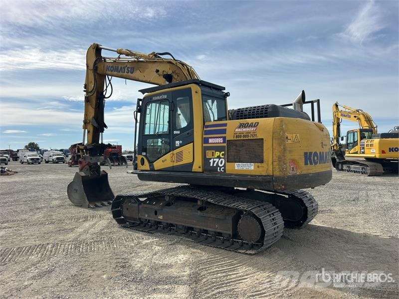 Komatsu PC170LC-10 Tracked Excavator Crawler excavators