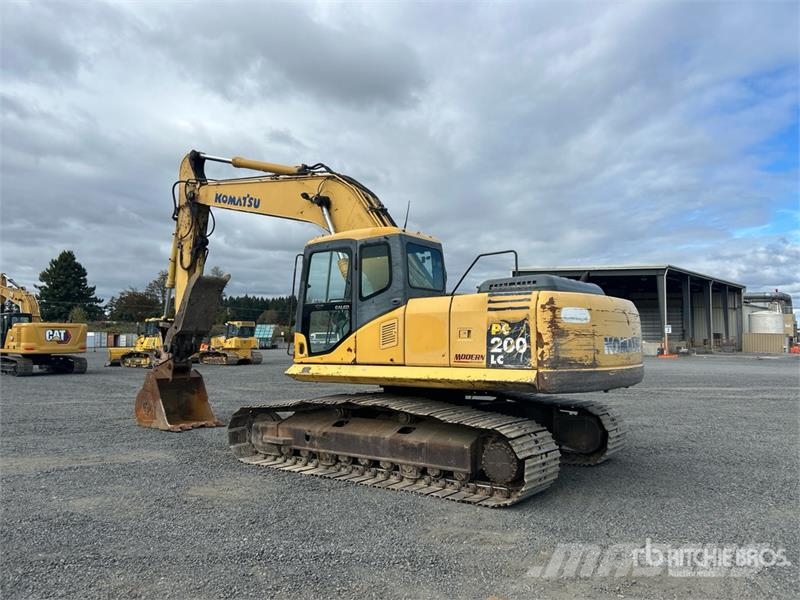 Komatsu PC200-LC-7 Tracked Excavator Pásová rýpadla