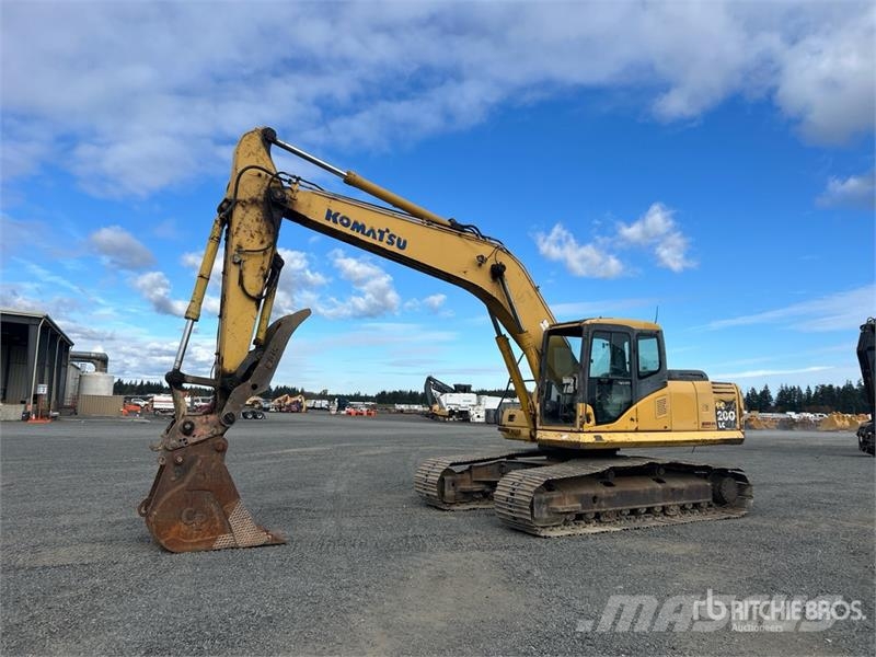Komatsu PC200LC-7 Tracked Excavator Excavadoras de cadenas