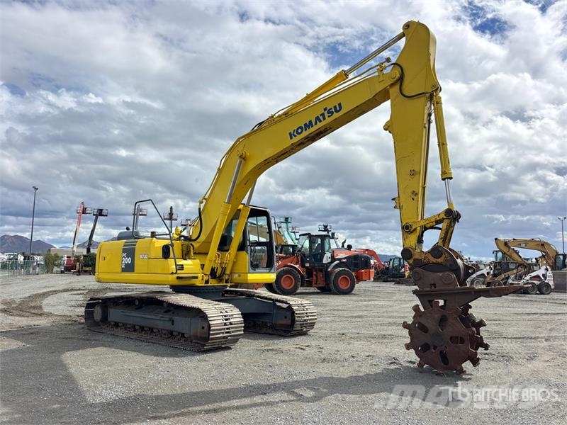 Komatsu PC200LC-7 Tracked Excavator Pásová rýpadla