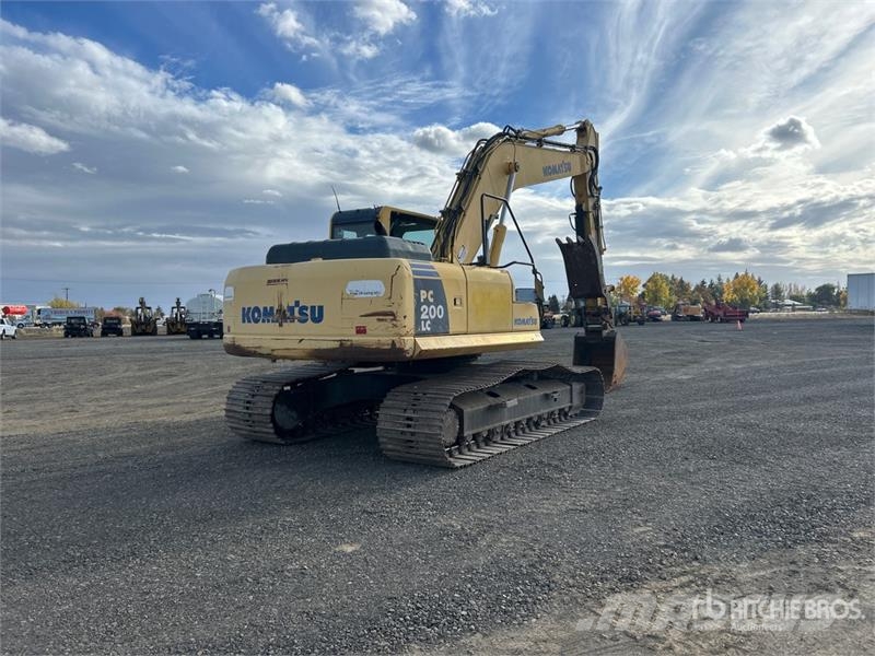 Komatsu PC200LC Tracked Excavator Crawler excavators