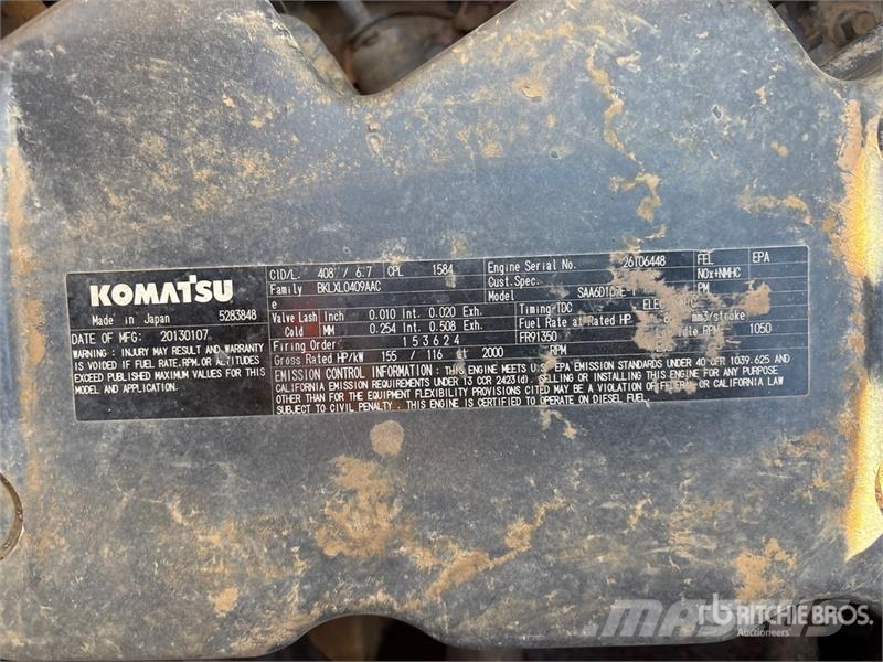 Komatsu PC228USLC-8 Tracked Excavator Lánctalpas kotrók