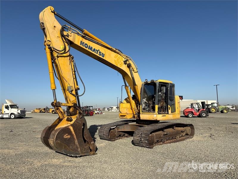Komatsu PC228USLC-8 Tracked Excavator Lánctalpas kotrók