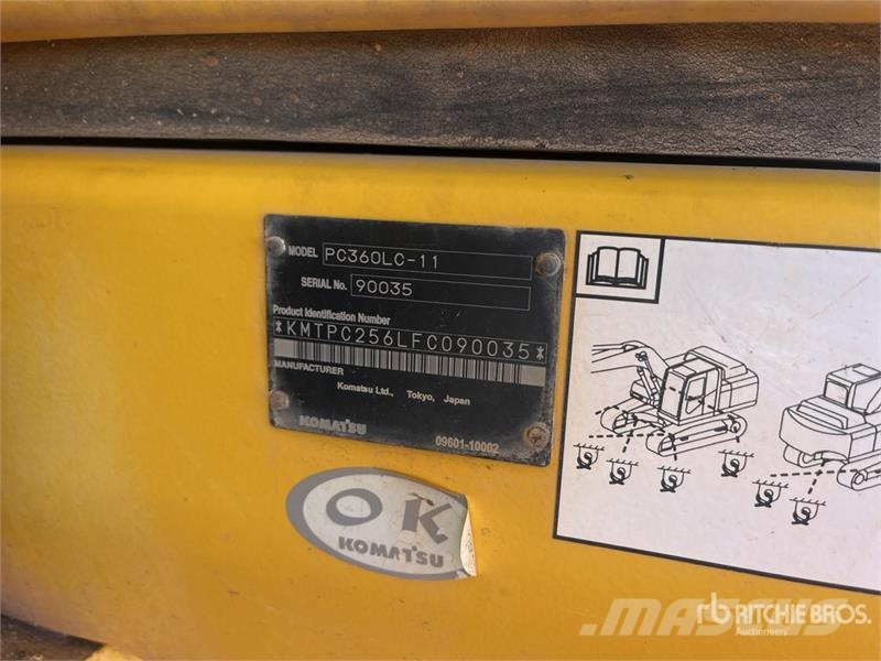 Komatsu PC360LC 11 Tracked Excavator Raupenbagger