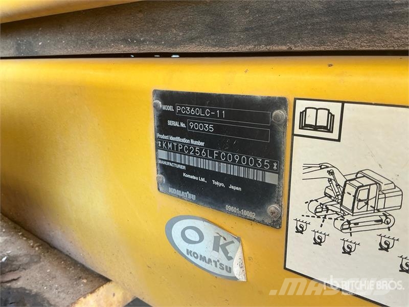 Komatsu PC360LC-11 Tracked Excavator Lánctalpas kotrók