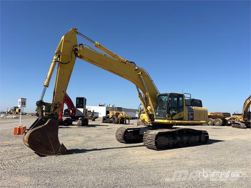 Komatsu PC490 LC-10 Tracked Excavator Crawler excavators