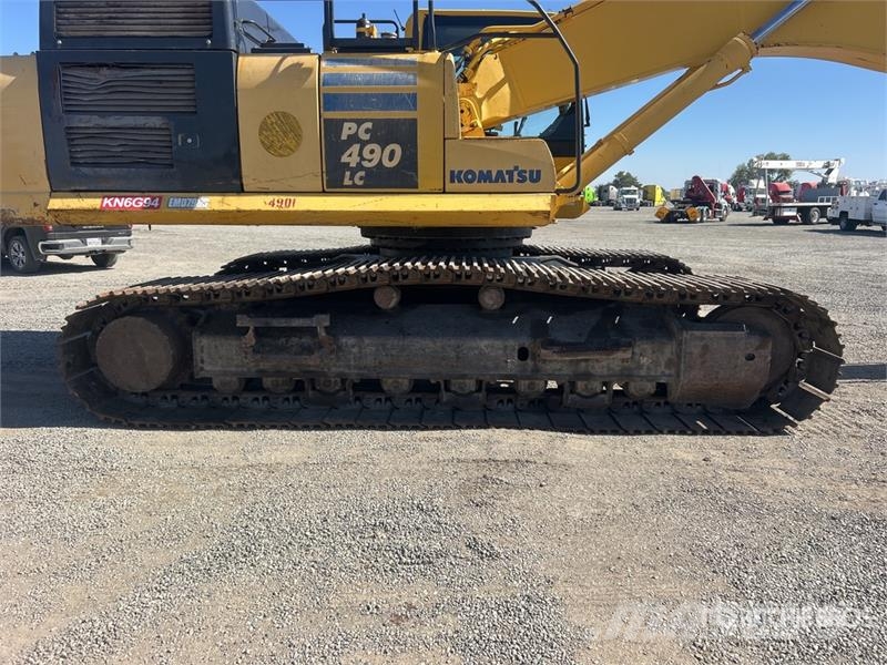 Komatsu PC490 LC-10 Tracked Excavator Crawler excavators