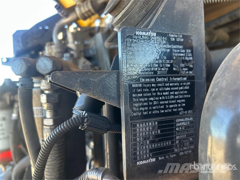 Komatsu PC60-8 Tracked Excavator Escavadeiras de esteiras