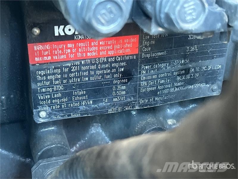Komatsu PC60-8 Tracked Excavator Escavadeiras de esteiras