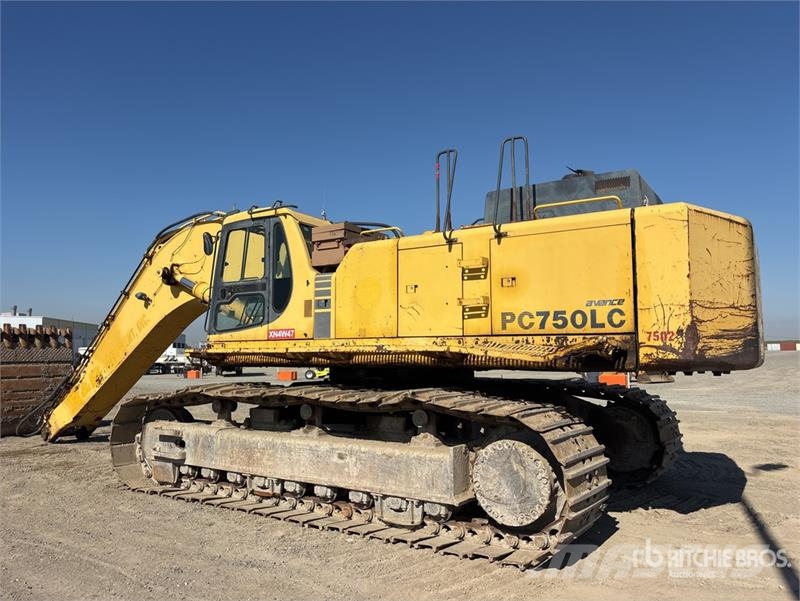 Komatsu PC750LC-6 Tracked Excavator Lánctalpas kotrók
