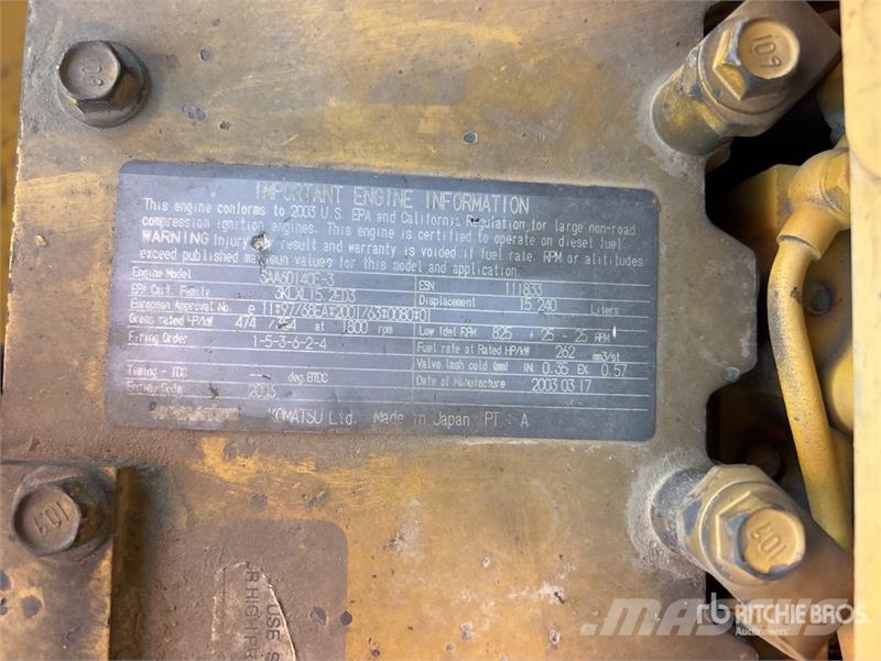 Komatsu PC750LC-6 Tracked Excavator Lánctalpas kotrók