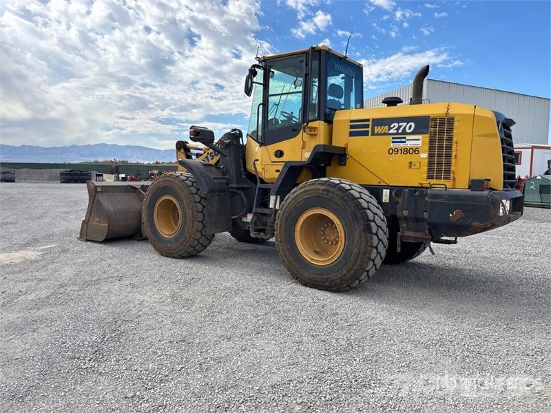 Komatsu WA270-7 Wheel Loader Chargeuse sur pneus