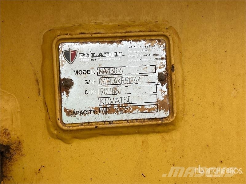 Komatsu WA380-8 Wheel Loader Wielladers