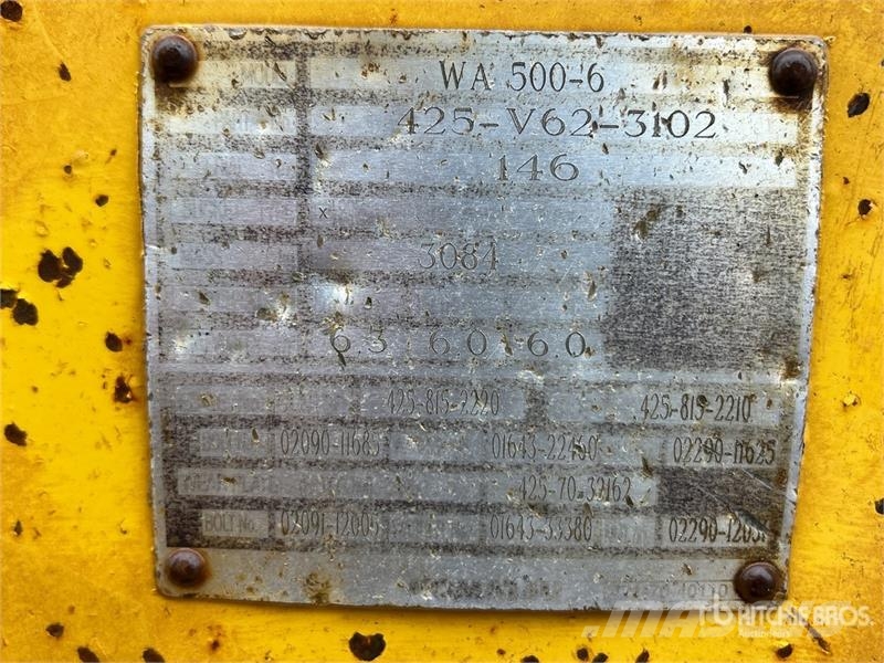 Komatsu WA500-8 Wheel Loader لوادر بعجل