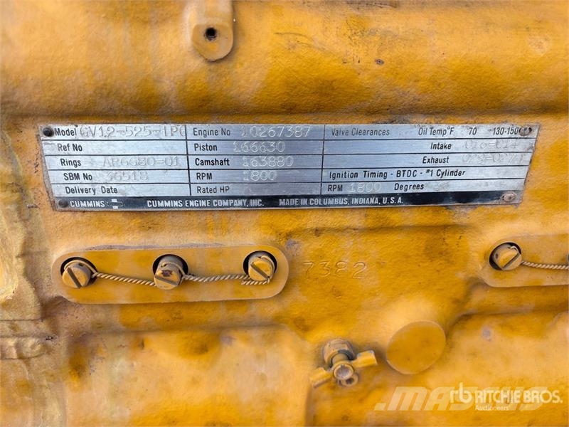 KR KG-250 200 kW Skid-Mounted Generator Set Dieselgeneratorer