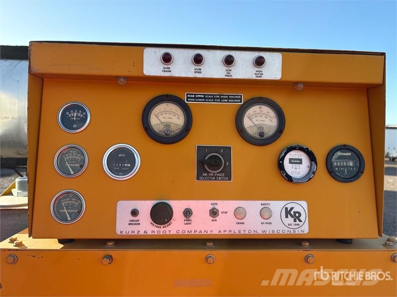 KR KG-250 200 kW Skid-Mounted Generator Set Dieselgeneratorer