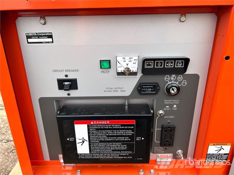 Kubota GL11000-USA 11 kW Generator Set Dizelski agregati