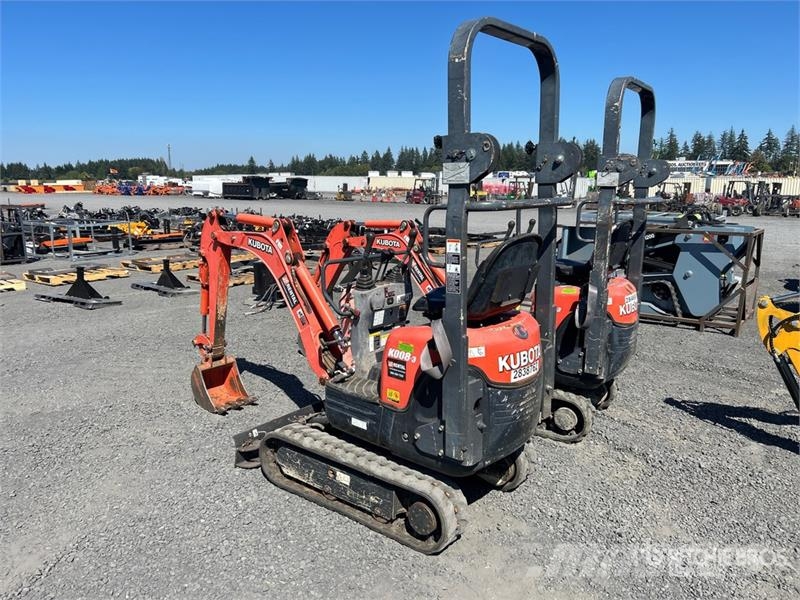 Kubota K008-3 Mini excavators < 7t