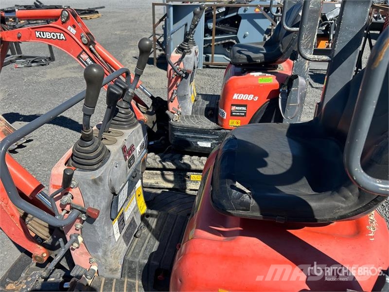 Kubota K008-3 Mini excavators < 7t