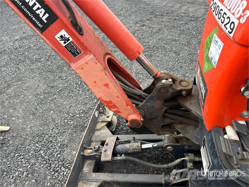 Kubota K008-3 حفارات صغيرة أقل من 7 طن (حفارات صغيرة)