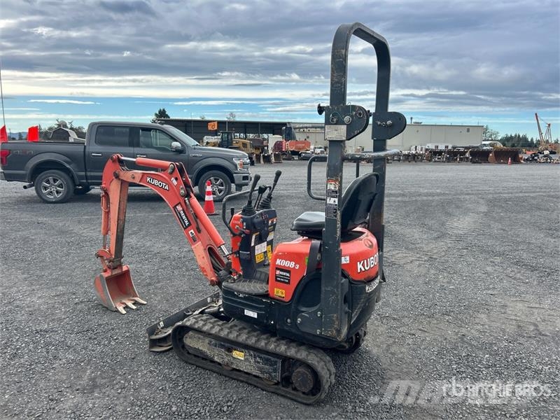 Kubota K008-3 حفارات صغيرة أقل من 7 طن (حفارات صغيرة)
