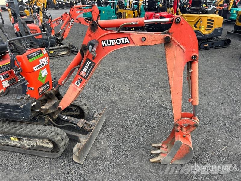 Kubota K008-3 حفارات صغيرة أقل من 7 طن (حفارات صغيرة)