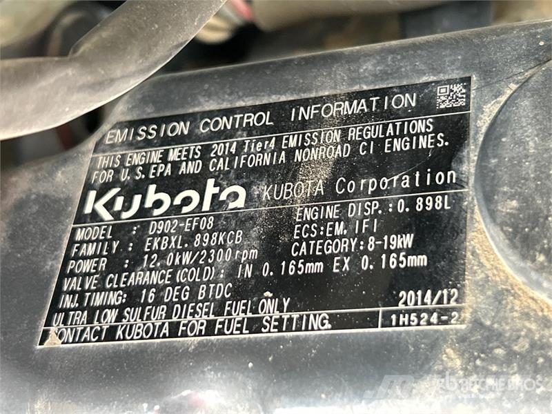Kubota KX018-4 小型挖土機/掘鑿機<7t(小型挖掘機)