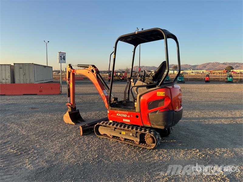 Kubota KX018-4 Minibagger < 7t
