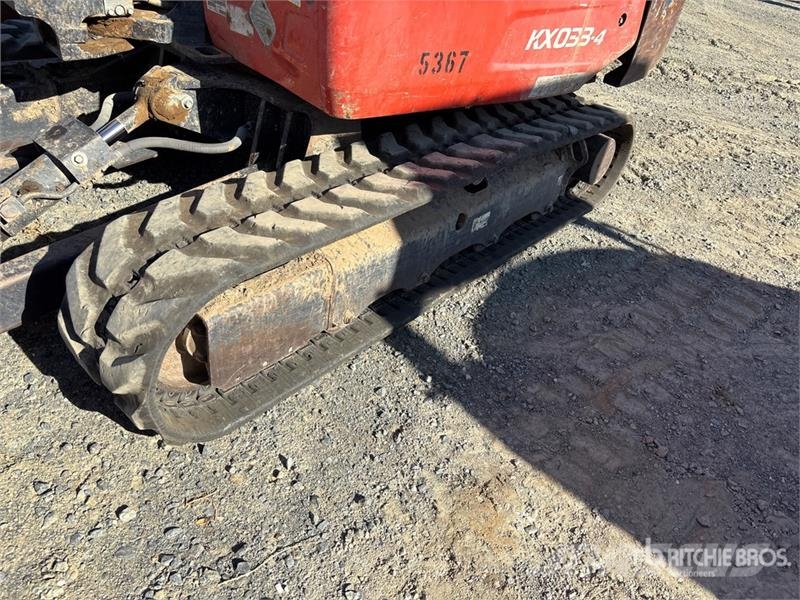 Kubota KX033-4 ミニ油圧ショベル 7t以下（ミニユンボ・ミニディガー）