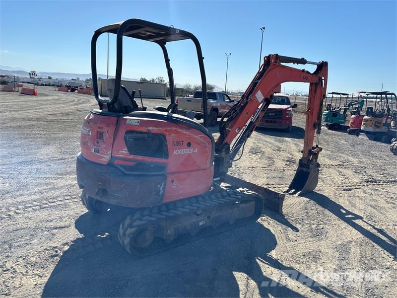 Kubota KX033-4 ミニ油圧ショベル 7t以下（ミニユンボ・ミニディガー）