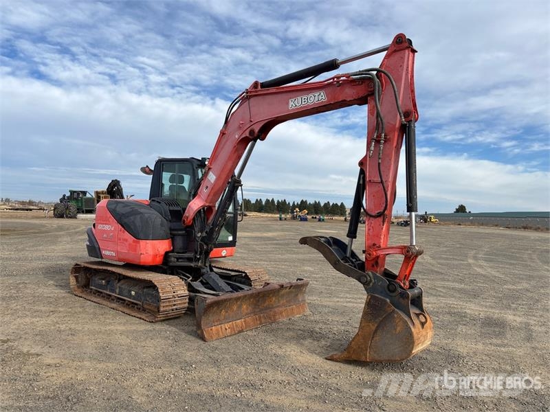 Kubota KX080 Tracked Excavator Pelle sur chenilles