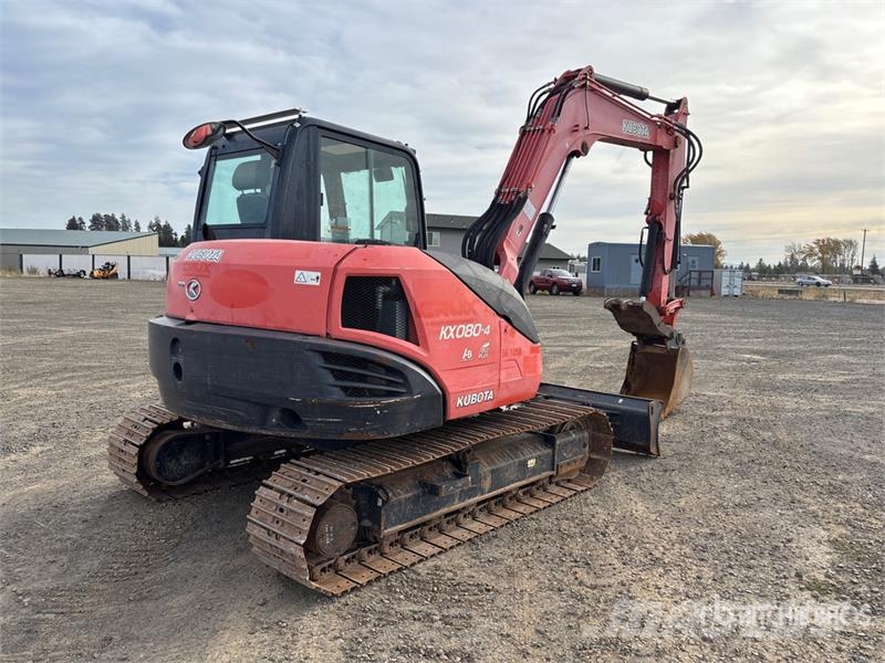 Kubota KX080 Tracked Excavator Pelle sur chenilles