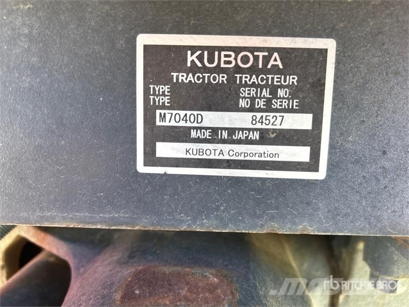 Kubota M7040D Τρακτέρ