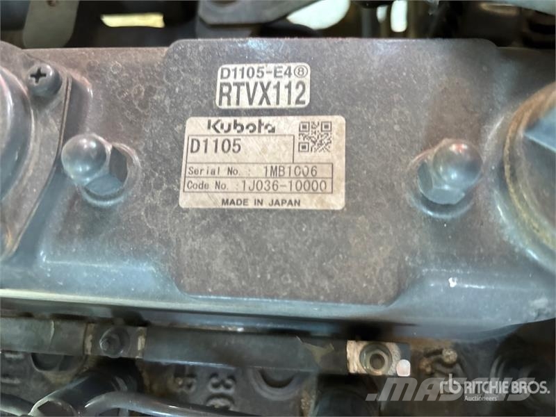Kubota RTV-X1140 Komunālās mašīnas