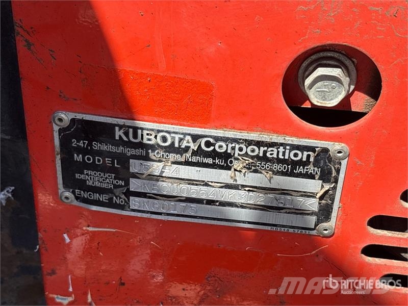 Kubota U55-4 Mini bagri <7t