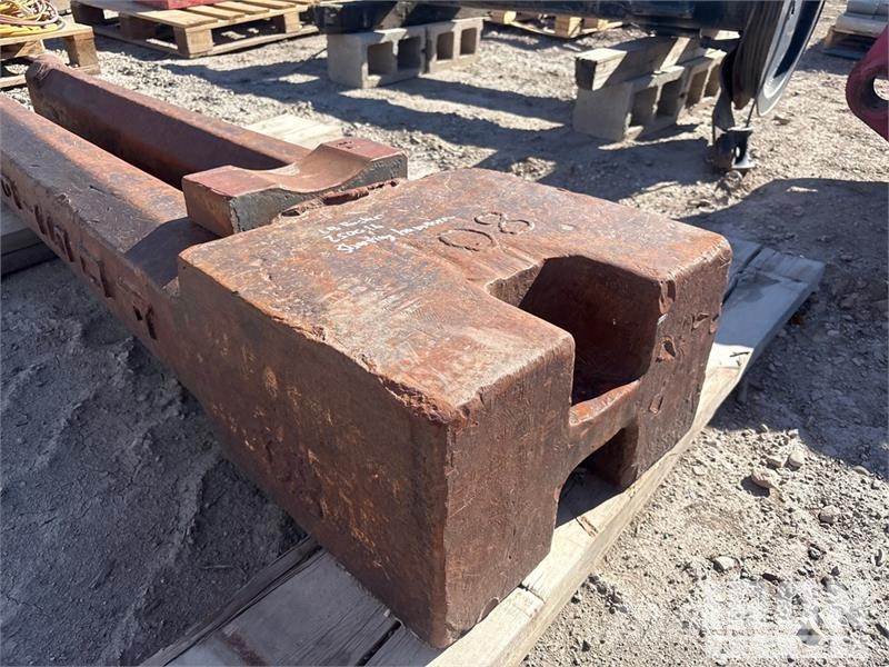 L. B. Foster 2500LB Sheet Pile Drop Hammer Kran-Teile und Zubehör
