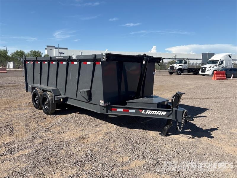 Lamar 16 ft T/A Dump Utility Trailer ダンプトレーラー