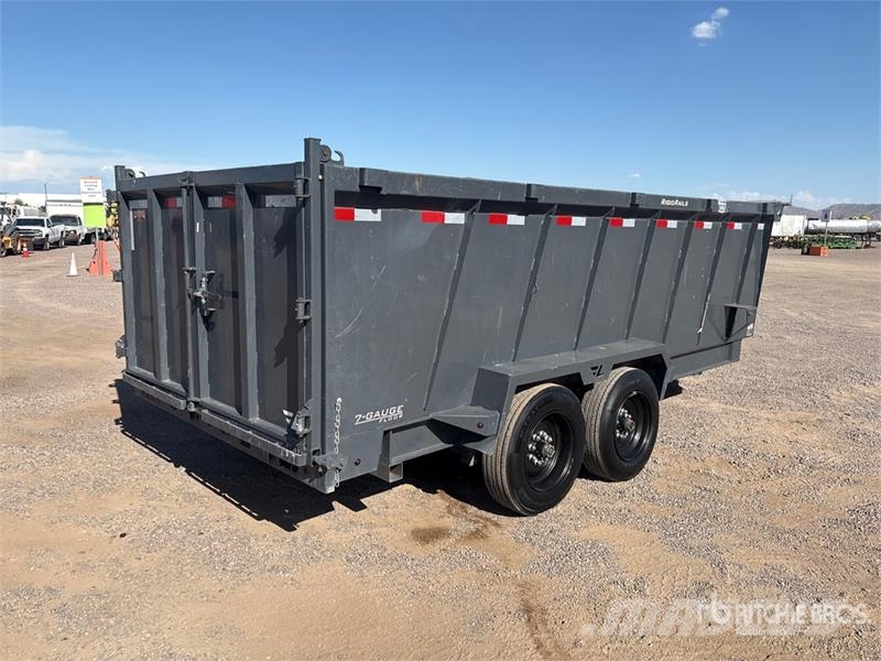 Lamar 16 ft T/A Dump Utility Trailer ダンプトレーラー
