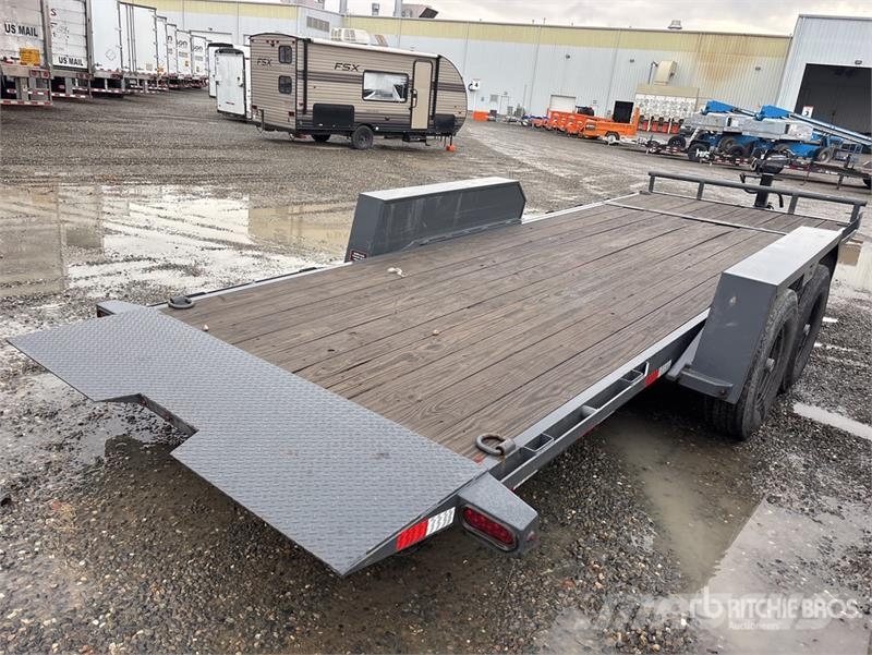 Lamar 21 ft T/A Tilt Deck Trailer 低架裝載車