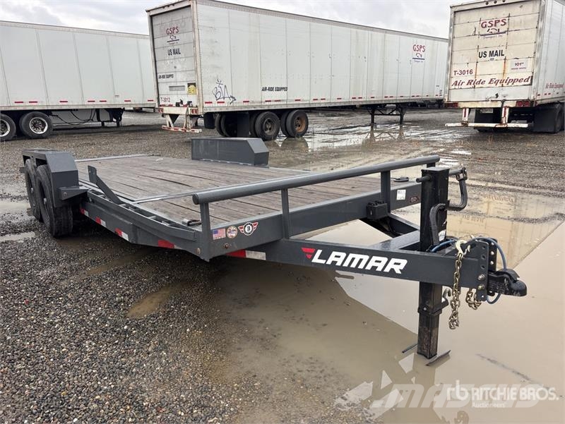 Lamar 21 ft T/A Tilt Deck Trailer 低架裝載車