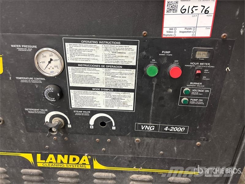 Landa VNG4-2000 Pressure Washer Low pressure cleaner